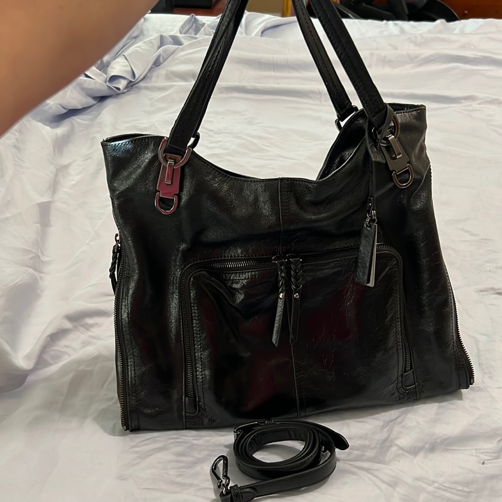 Vince Camuto large leather handbag